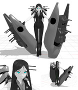 【MMD艦これ 】戦艦ル級ver0.71【モデル配布あり】