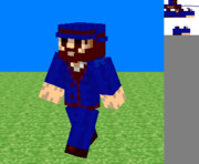 探偵チャールズと化したマイクラスキン