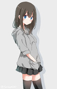 パーカー ニコニコ静画 イラスト