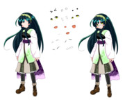 東北ずん子 立絵