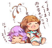 梅雨は苦手だクマ～