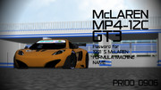 【MMDモデル配布中】マクラーレン MP4-12C GT3