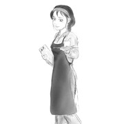 別H.N.時代のイラスト 2004年No063 リエ（トラブルカフェ）