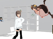 あのダンス直後。