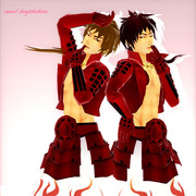 【MMDレコードCDジャケットアート選手権】sweet temptations