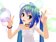 ちびミクさんでネコ耳スイッチ