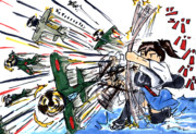 1秒間に１６機の艦載機を発射