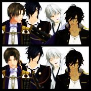 「 にこっ 」②＋鶴丸