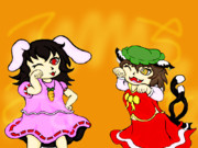 白兎黒猫支援【第11回東方Project人気投票】