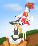 【応援絵】ゆっくりと学ぶ妖怪豆知識