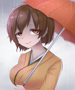 雨の日の飛龍ちゃん