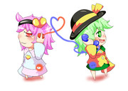 【人気投票支援】拾ったスマホをさとり様にあげたこいしちゃん【第11回東方Project人気投票】