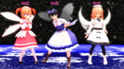 東方MMD  光の三妖精（第11回順位付き）