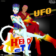 UFO【MMDレコードCDジャケットアート選手権】