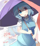 小傘ちゃん20位おめでとう！