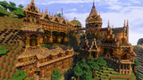 【Minecraft】森の宮殿(作成途中)