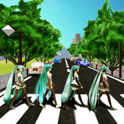 アビイ・ロード【MMDジャケットアート】