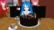 二人分の誕生日祝い【ラト式ミク誕生日】