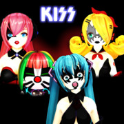 KISS【MMDジャケットアート】