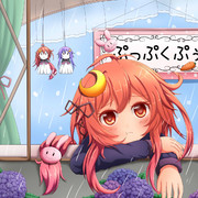 雨の日は苦手だぴょん…