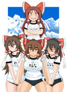 小学生の騎馬戦に勝手に乱入するＲＩＭ一家