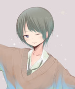 男の子 ニコニコ静画 イラスト
