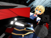 【第四回ガンアクションinMMD】バイクでの追撃
