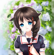 雨が上がったね