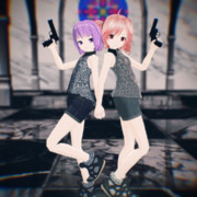 最強の相棒だもんね！【第四回ガンアクションinMMD】