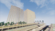 [minecraft]バスターミナルとマンション