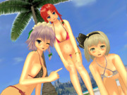 もし浜辺で寝て、女の子に誘われたら...