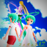 フィギュア 17  【MMDレコードCDジャケットアート