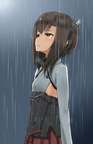 大鳳と雨