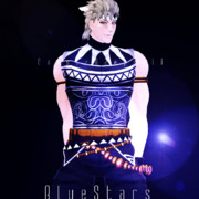 BlueStars-C【MMDレコードCDジャケットアート選手権】