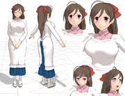 【MMD艦これ 】給糧艦間宮ver0.50【モデル配布】