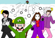 WiiFitの雪合戦にて(Another)