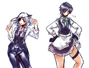 【東方×刀剣乱舞】咲夜さんと燭台切さんに衣装交換してもらった【クロスオーバー】