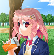 新堂彩音 ニコニコ静画 イラスト