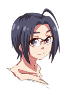 メガネあずささん