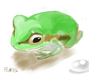 あまがえる ニコニコ静画 イラスト