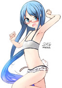 提督に子猫入れられた五月雨