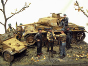 【ジオラマ】「Meeting」1/35【工房ブレインズ】