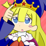 なんだか変な王冠ですわね…