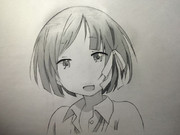 一週間フレンズ。山岸沙希「模写」