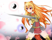 槍の勇者を上空へ吹き飛ばす５秒前