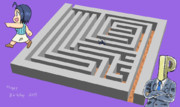 あずささんの誕生日なので迷路をプレゼントした