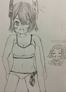 天龍ちゃんの水着