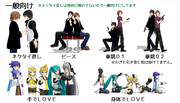Mmd絡みポーズ ニコニコ静画 イラスト