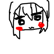 マウスでうまるちゃんを書くとこうなる