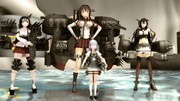 【MMD艦これ】護衛してる？されてる？